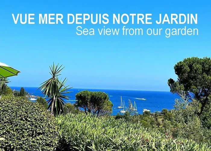 Dans Un Cadre D\'Exception, Vue Mer Panoramique A Agay Cote D\'Azur, Village Vacances Cap Esterel, T2 Avec Jardin, Golf, Climatisation, Wifi, 5 Piscines