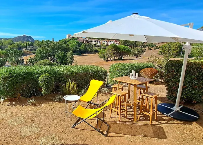 Dans Un Cadre D\'Exception, Vue Mer Panoramique A Agay Cote D\'Azur, Village Vacances Cap Esterel, T2 Avec Jardin, Golf, Climatisation, Wifi, 5 Piscines